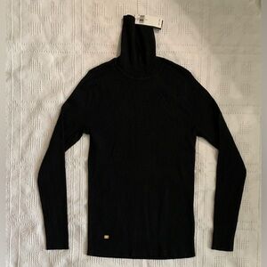Large Women’s Lauren Ralph Lauren turtleneck sweater black NWT
